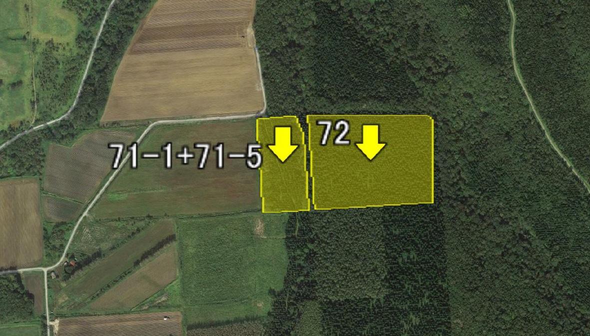 斜里郡斜里町字日の出　地積：67,943㎡